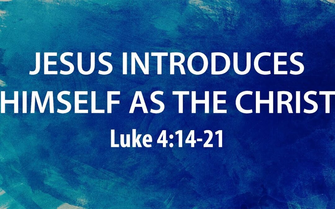 “Jesus Introduces Himself as the Christ” | Dr. Derek Westmoreland