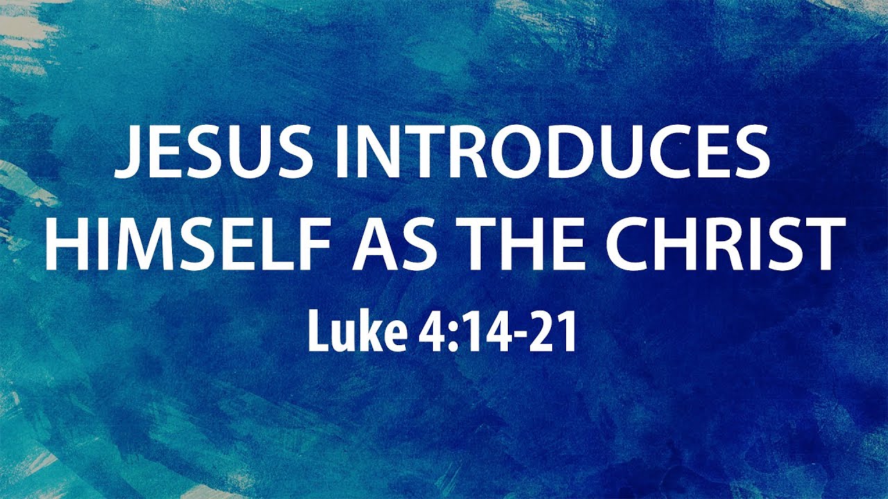 “Jesus Introduces Himself as the Christ” | Dr. Derek Westmoreland