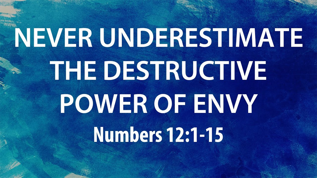 “Never Underestimate the Destructive Power of Envy” | Dr. Derek Westmoreland