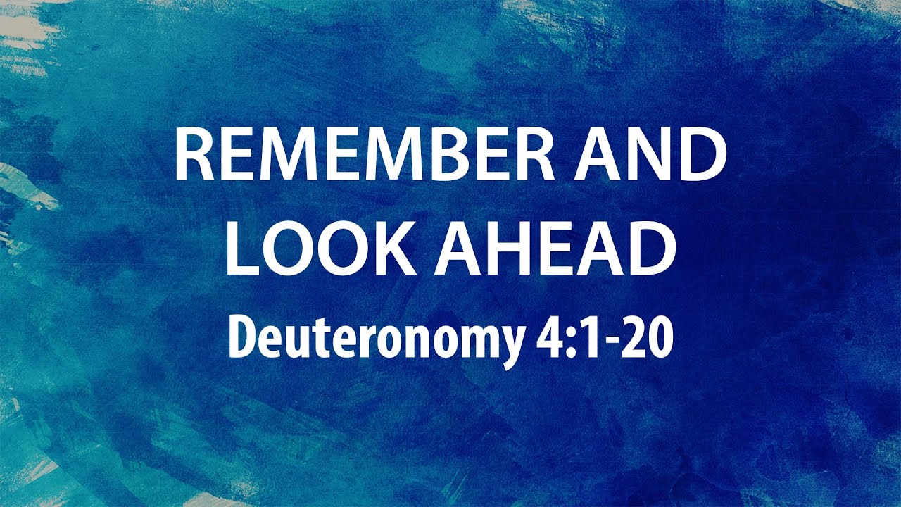 “Remember and Look Ahead” | Dr. Derek Westmoreland