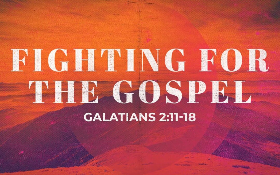 “Fighting for the Gospel” | Dr. Derek Westmoreland