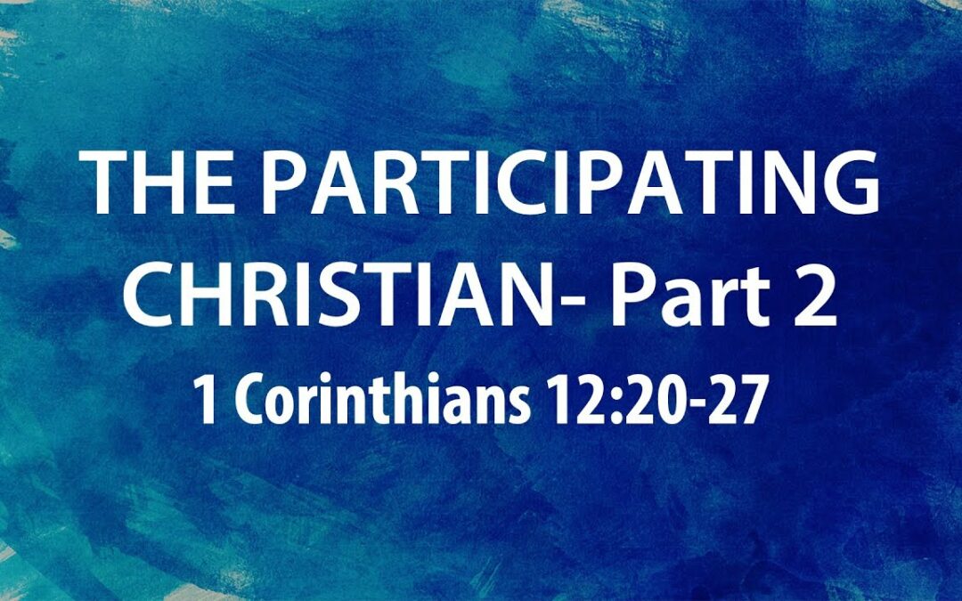 “The Participating Christians- Part 2” | Dr. Derek Westmoreland