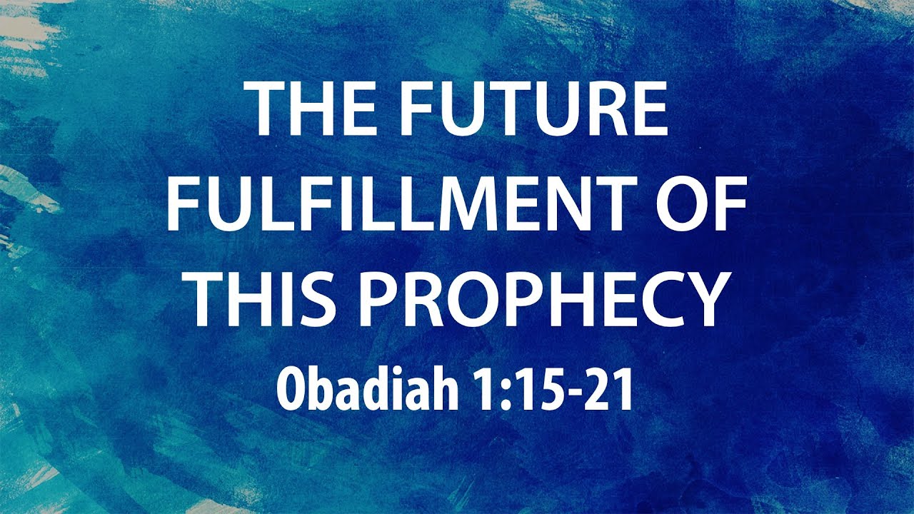 “The Future Fulfillment of this Prophecy” | Dr. Derek Westmoreland