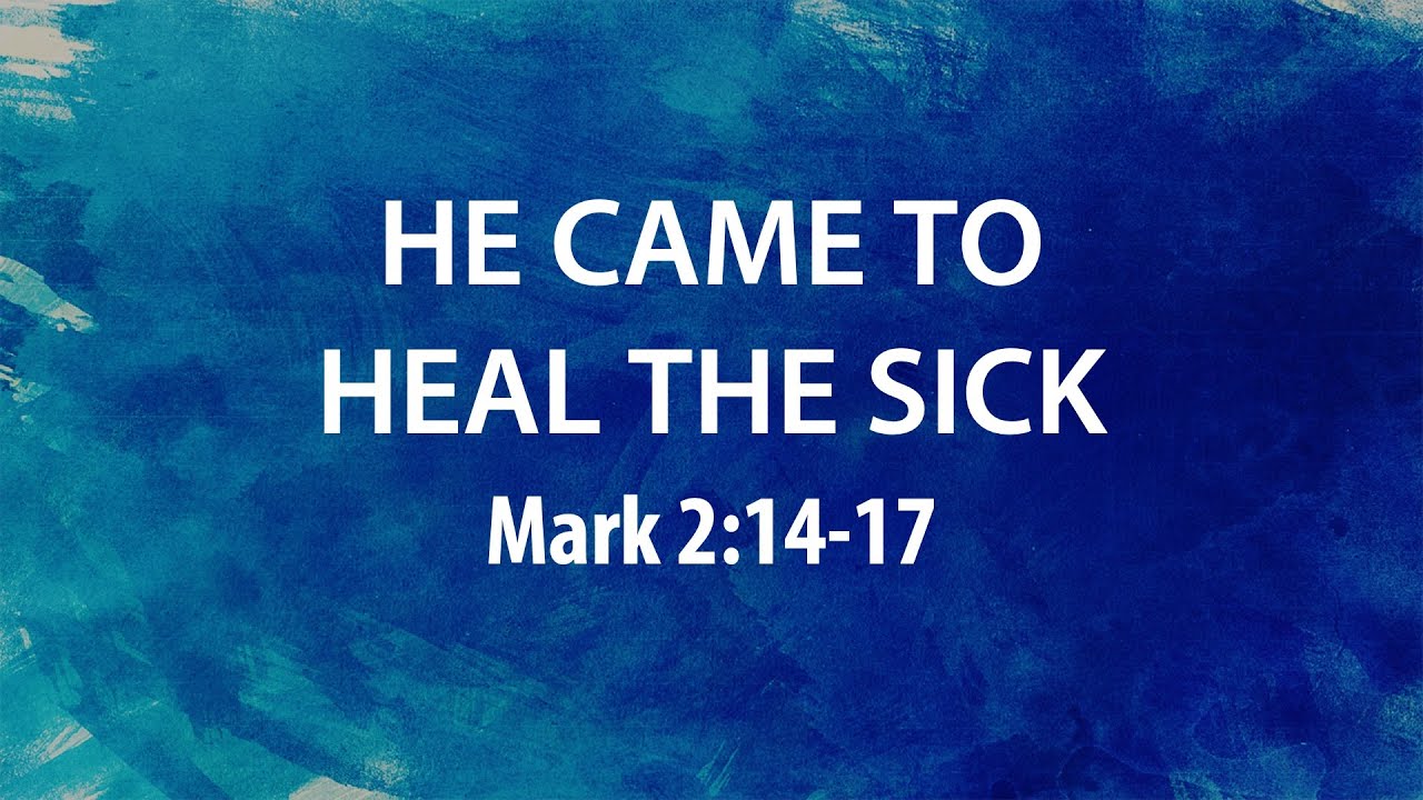 “He Came To Heal The Sick” | Dr. Derek Westmoreland