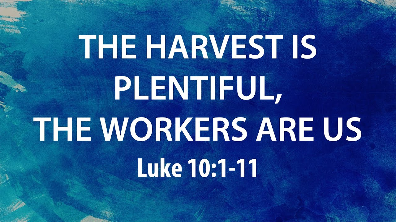 “The Harvest is Plentiful, The Workers are Us” | Dr. Derek Westmoreland